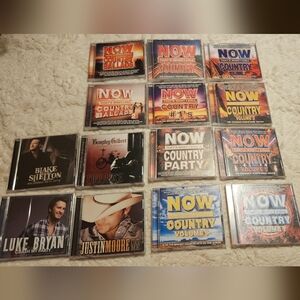 Country Music CD Set with NOW Volumes